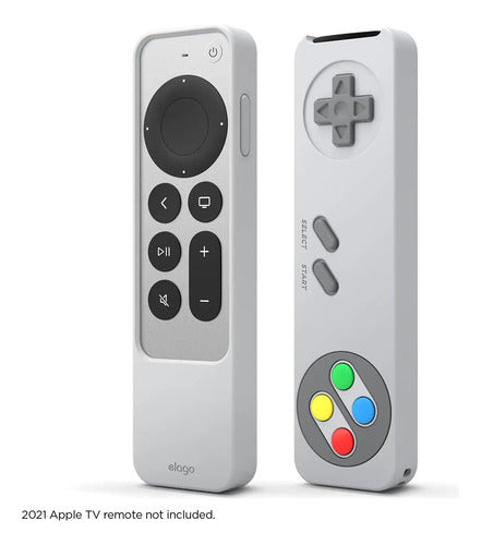 Funda Retro Para Apple Tv Siri Remote 3ra Y 2da Gris