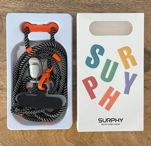 Cordón Correa Ajustable Surphy Para Cel Con Gancho De Metal