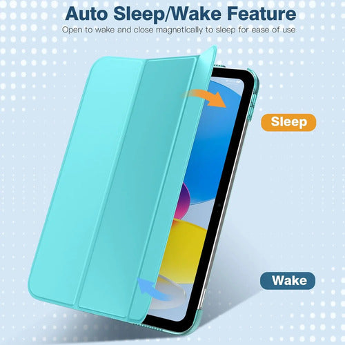 Funda Para iPad A16 11th Gen 2025/iPad 10th Gen 20 Azure