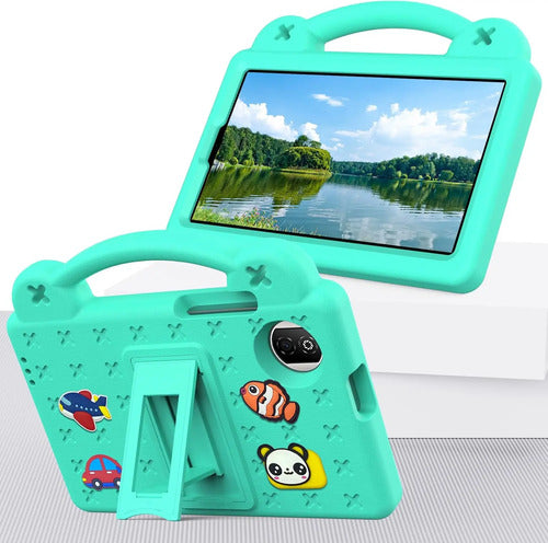 Funda Protectora Para Honor Pad X7 8.7 Inch 2025 Verde Claro