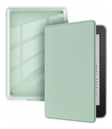 Funda Rosa Tpu Para Kindle Paperwhite 6 10ª Gen 2018 Verde Claro