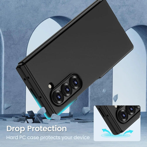 Funda Para Samsung Galaxy Z Fold 6 Negro