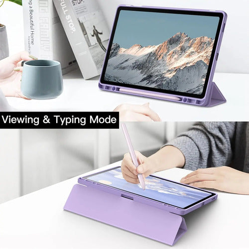 Funda Para Samsung Galaxy Tab S10 Lite/s10 Fe/s9. Lavanda