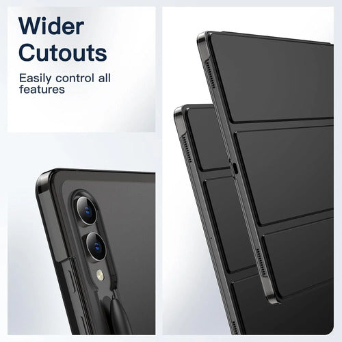 Funda Jetech Para Samsung Galaxy Tab S10 Ultra/s9 Ultra Negro