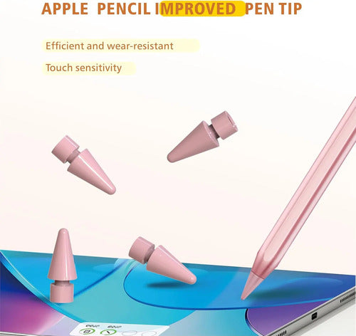 Pack De 6 Puntas De Repuesto Para Apple Pencil 1ra/2da Gen
