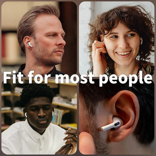 4 Pares De Puntas De Oído Para AirPods Pro 1 & 2 Blanco