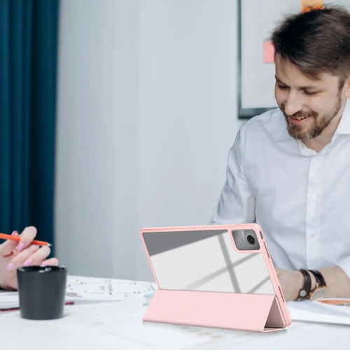 Funda Atooz Para Lenovo Idea Tab 11 Rosa
