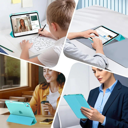 Funda Para iPad (a16) 11th Gen 11'' 2025 Y iPad 10th. Azul