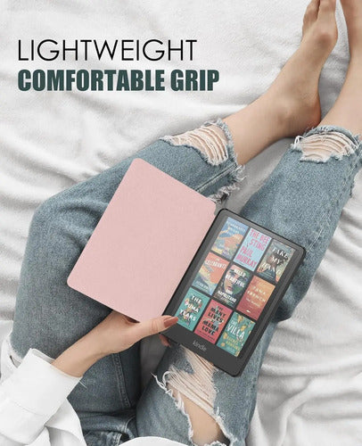Funda Para Kindle Paperwhite 7 12a Gen 2024 Rosa Chicle