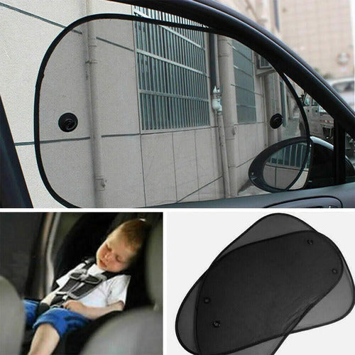 Parasol De Auto Universal De Alta Protección Uv, Pack De 2