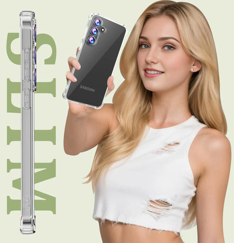 Funda Para Samsung Galaxy S25 Fe + 1 Protector De Pantalla