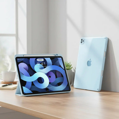 Funda iPad Air 11 2024/2025 Y iPad Pro 11'' (4ta/3ra Gen) Celeste