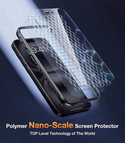 Funda Para iPhone 16 Protección Total Negro