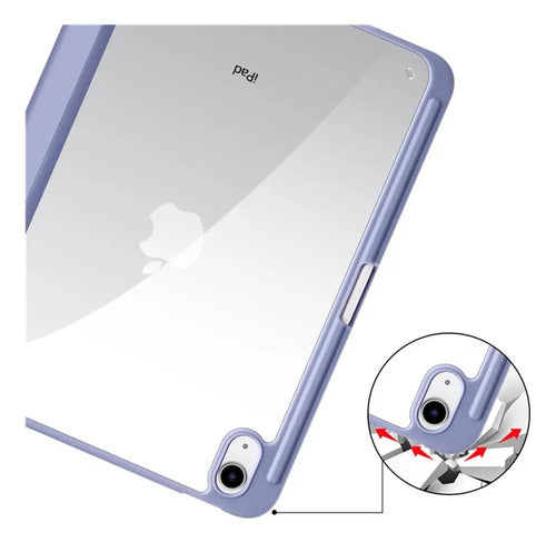 Funda Para iPad (a16) De 2022 Y 2025 11' Y 10.9' Lavanda