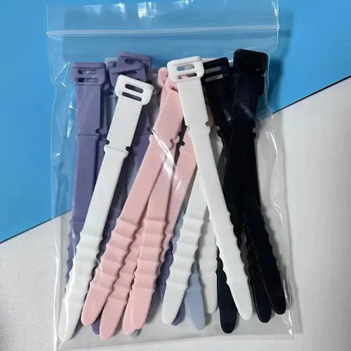 20 Piezas De Correas De Silicona Para Cables