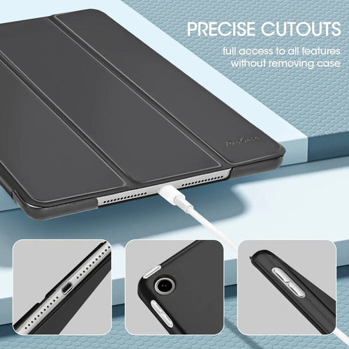 Funda Para iPad De 10.2 Pulgadas (2019), Modelos A2197, A219 Negro