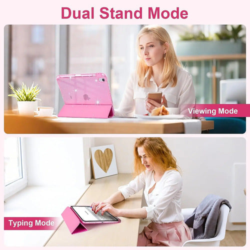 Funda Para iPad A16 11th Gen 11'' 2025 Rosa