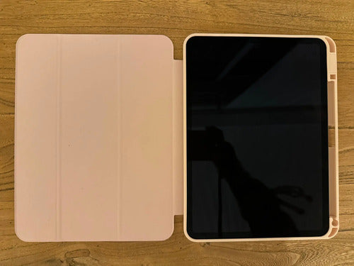Funda Para iPad 10th/11th Gen, Soporte Tríptico Rosa