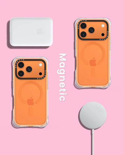 Funda Ornarto Air Para iPhone Pro Max Naranja