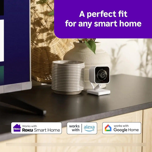 Cámara De Seguridad Roku Indoor 2-pack, Full Hd, Visión Noct