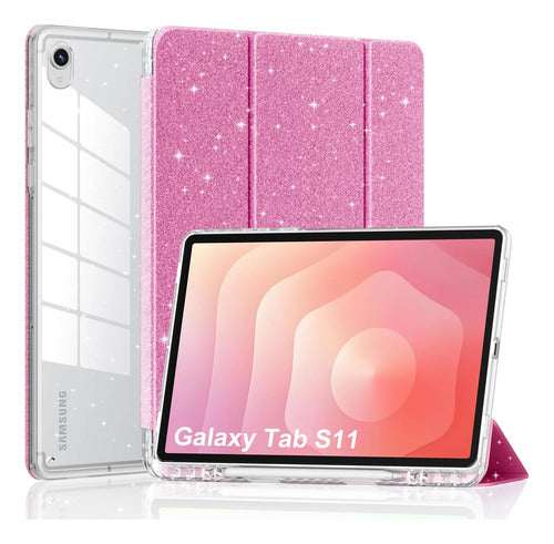Funda Para Samsung Galaxy Tab S11 5g 11' Rosa