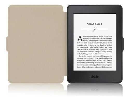 Funda Morock Para Kindle Paperwhite 6 Marrón Claro