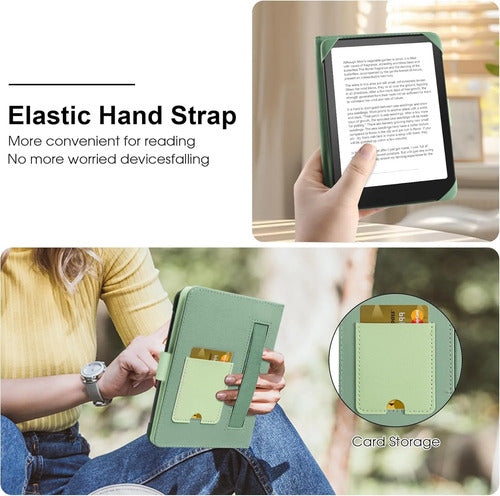 Funda Universal Para Ereader 6.8-7' Verde