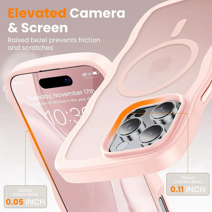 Funda Para iPhone 16 Pro Con Correa Rosa Lisa