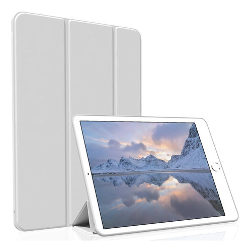 Funda Para iPad 6 Y 5 Generacion De 9.7 Pulgadas Gris