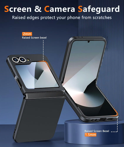 Funda Para Samsung Galaxy Z Flip 6 Negro