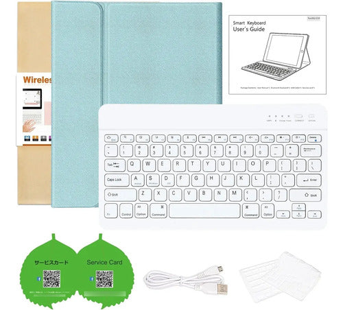 Funda Con Teclado Para iPad Pro M3 11  Azul