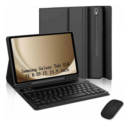 Funda Con Teclado Para Samsung Galaxy Tab S10 Lite & S10 Negro