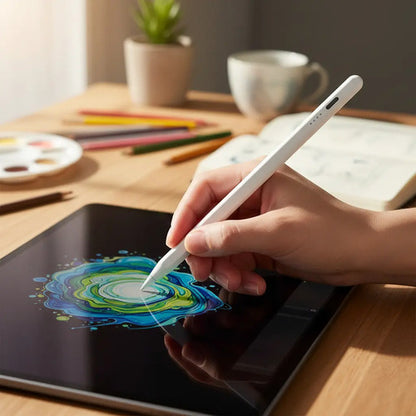 Lapiz Universal Para iPad Y Tablets Blanco