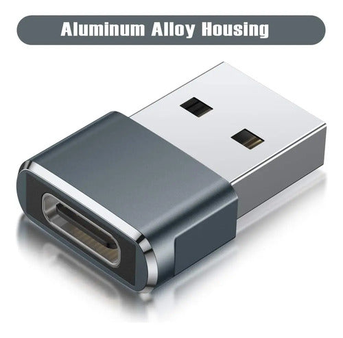 Adaptadores Con Convergencia Usb-c A Usb-a Color