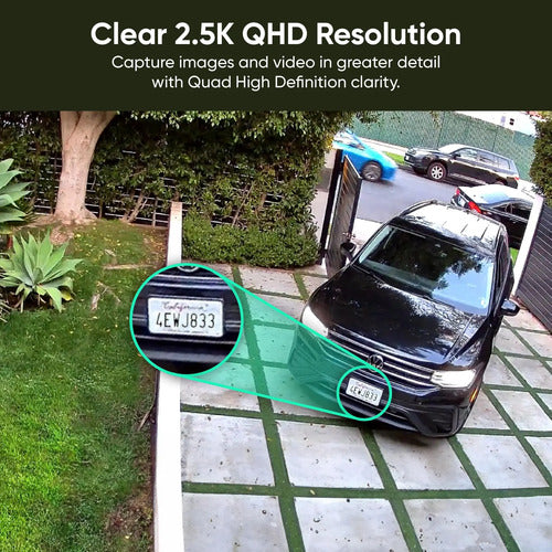 Wyze Cam V4: Cámara De Seguridad Hd 2.5k Blanco