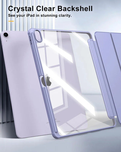 Funda Timovo Para iPad Air 13 Pulgadas M2 2024 - Gris Claro Lavanda