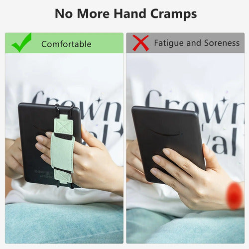Correa De Mano Elástica Universal Para Kindle Y Tablets Color