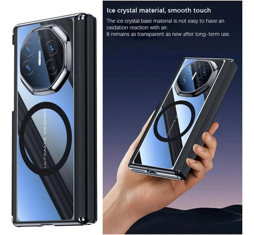 Funda Protectora Mudasanqi Para Huawei Mate Xt Negro Protective Case