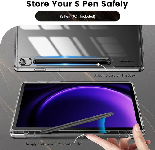 Funda Para Samsung Galaxy Tab S10 Fe/s9 Fe 5g 10 Negro