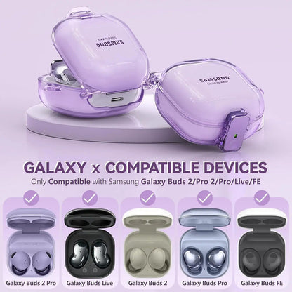 Funda Para Samsung Galaxy Buds Fe/2/pro/live Morado