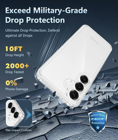 Funda Para Samsung Galaxy S25 Fe Transparente Transparente