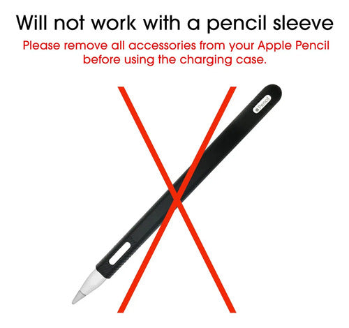 Estuche De Carga Compatible Con Apple Pencil