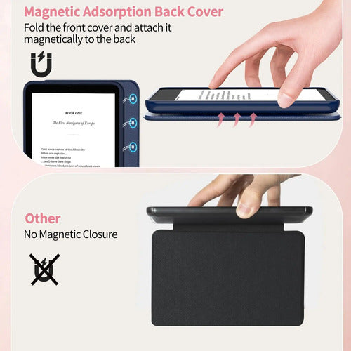 Funda Transparente Para Kindle De 6 2024 Y 2022 Blanco