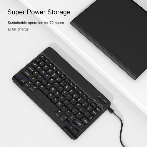 Funda Con Teclado Para iPad De 9.7 Pulgadas 2018/2017 6a/5a Negro