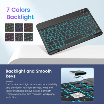 Funda Con Teclado Para iPad Air 11-inch Y Air 10.9 Inch Azul Marino