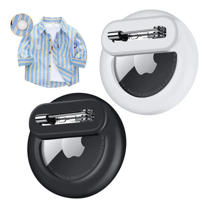 Soporte Rastreador Para Airtag Gen 2/1 Con Pin Negro/blanco