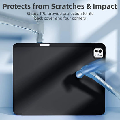 Funda Akkerds Para iPad Pro 13' Con Soporte Para Lápiz Negro