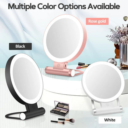 Espejo De Maquillaje Con Luz Blanco