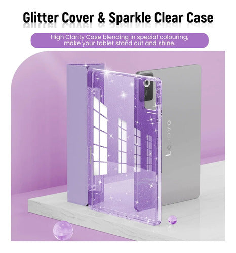 Funda Para Lenovo Idea Tab 11 Con Soporte Violeta