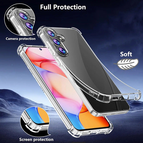 Funda Para Samsung Galaxy S25 Fe + 1 Protector De Pantalla